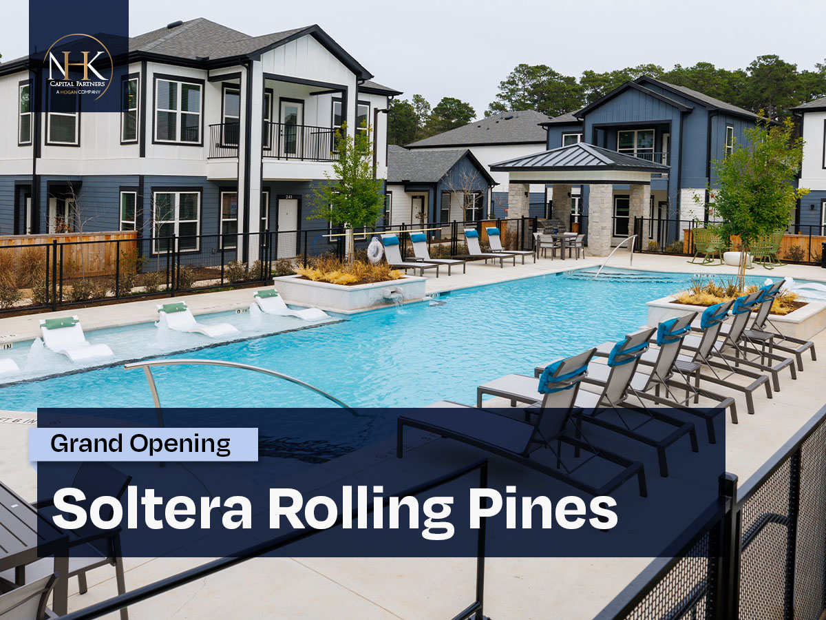 NHK Capital Partners Celebrates Grand Opening of Soltera Rolling Pines